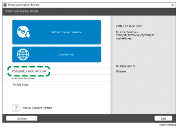 Sürücü yükleyici görseli