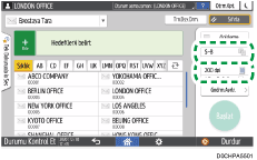 İşletim paneli ekran görseli