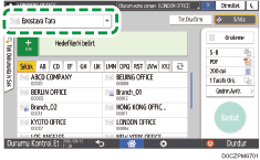 İşletim paneli ekran görseli