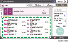 İşletim paneli ekran görseli