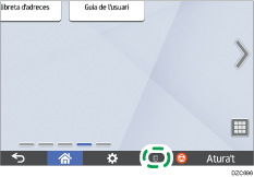 Il·lustració de pantalla del tauler d'operacions
