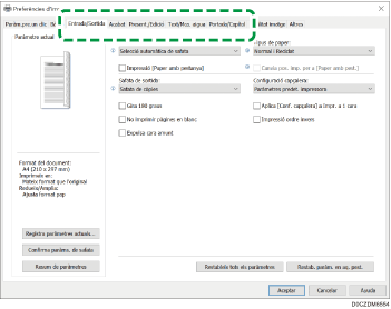 Il·lustració de pantalla de driver