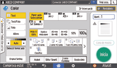 Il·lustració de pantalla del tauler d'operacions