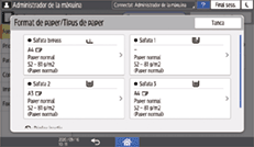 Il·lustració de pantalla del tauler d'operacions