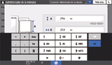 Il·lustració de pantalla del tauler d'operacions
