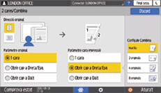 Il·lustració de pantalla del tauler d'operacions