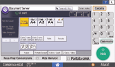 Il·lustració de pantalla del tauler d'operacions