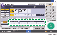 Il·lustració de pantalla del tauler d'operacions