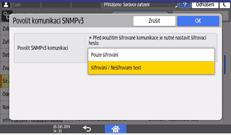 Ilustrace ovládacího panelu