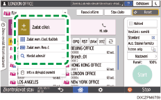 Ilustrace ovládacího panelu