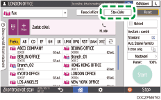 Ilustrace ovládacího panelu