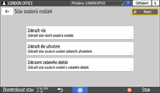 Ilustrace ovládacího panelu