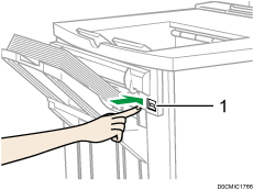 Nummereret illustration af efterbehandler
