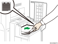 Illustration af elevatorkassette