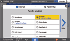 Abbildung Bedienfeld-Display