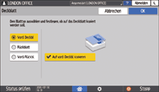 Abbildung Bedienfeld-Display