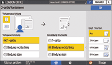 Abbildung Bedienfeld-Display