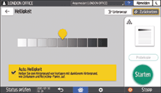 Abbildung Bedienfeld-Display