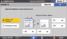 Abbildung Bedienfeld-Display