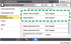 Abbildung Bedienfeld-Display
