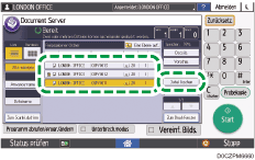 Abbildung Bedienfeld-Display