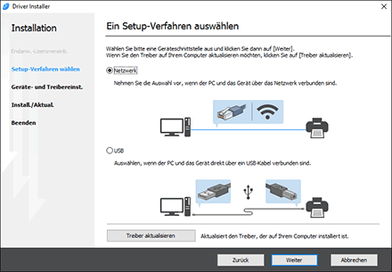 Abbildung für Treiberinstallation