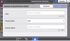 Abbildung Bedienfeld-Display