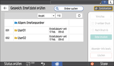 Abbildung Bedienfeld-Display