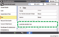 Abbildung Bedienfeld-Display