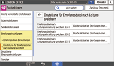 Abbildung Bedienfeld-Display