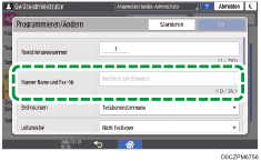 Abbildung Bedienfeld-Display