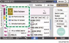 Abbildung Bedienfeld-Display