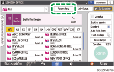 Abbildung Bedienfeld-Display