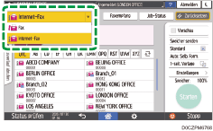 Abbildung Bedienfeld-Display