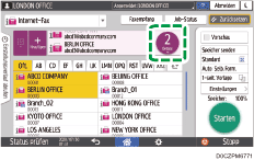 Abbildung Bedienfeld-Display
