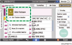 Abbildung Bedienfeld-Display
