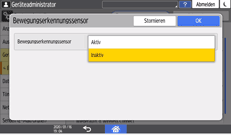 Abbildung Bedienfeld-Display