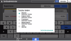 Abbildung Bedienfeld-Display