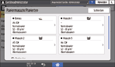 Abbildung Bedienfeld-Display
