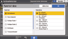 Abbildung Bedienfeld-Display