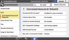 Abbildung Bedienfeld-Display
