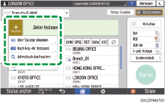 Abbildung Bedienfeld-Display
