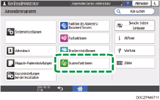 Abbildung Bedienfeld-Display