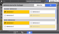Abbildung Bedienfeld-Display