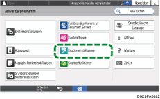 Abbildung Bedienfeld-Display