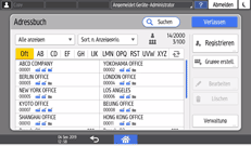Abbildung Bedienfeld-Display
