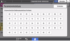 Abbildung Bedienfeld-Display