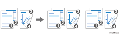 Illustration of 1 & 2 sided mixed