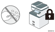 Illustration of specifying the policy on login/logout