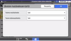 Käyttöpaneelin näyttö